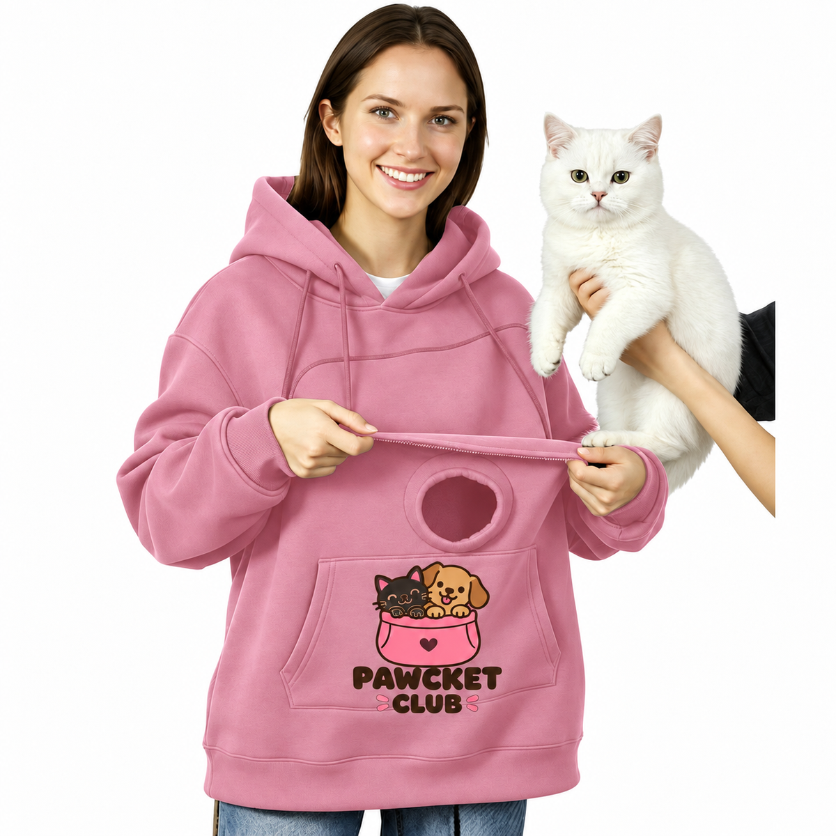 Pawcket Club™ The Kitty Hoodie 🐈